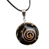 Maxbell 2xHandmade Orgone Energy Generator Pendant Energy Copper Coil Heal Necklace