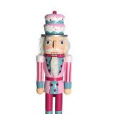 Maxbell 2x Wooden Nutcracker Soldier Figurine Ornament for Christmas Decors