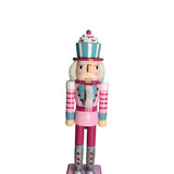 Maxbell 2x Wooden Nutcracker Soldier Figurine Ornament for Christmas Decors
