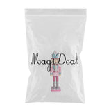 Maxbell 2x Wooden Nutcracker Soldier Figurine Ornament for Christmas Decors