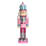 Maxbell 2x Wooden Nutcracker Soldier Figurine Ornament for Christmas Decors