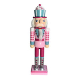 Maxbell 2x Wooden Nutcracker Soldier Figurine Ornament for Christmas Decors