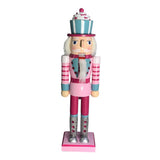Maxbell 2x Wooden Nutcracker Soldier Figurine Ornament for Christmas Decors