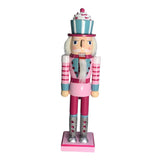 Maxbell 2x Wooden Nutcracker Soldier Figurine Ornament for Christmas Decors