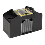 Maxbell Card Shuffler Dealer Dispenser Battery&USB Accs Casino Trading Card for Club 4 Deck