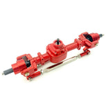 3xRC Car Axles Drive Shaft CNC Metal Upgrade for MN 1/12 RC Crawler  Red