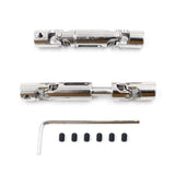 3xRC Car Axles Drive Shaft CNC Metal Upgrade for MN 1/12 RC Crawler  Red