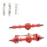 3xRC Car Axles Drive Shaft CNC Metal Upgrade for MN 1/12 RC Crawler  Red