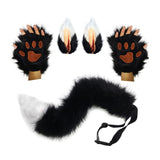 Maxbell Cosplay Role Playing Props Christmas Fancy Accessories Cosplay Set for Women Black White