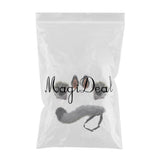 Maxbell Cosplay Role Playing Props Christmas Fancy Accessories Cosplay Set for Women Gray Black
