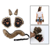 Maxbell Cosplay Role Playing Props Christmas Fancy Accessories Cosplay Set for Women Grass Yellow