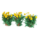 Maxbell 6x Miniature Flower DIY Model Building Scenery Artificial Flowers