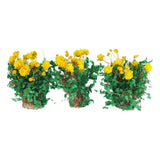 Maxbell 6x Miniature Flower DIY Model Building Scenery Artificial Flowers