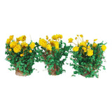 Maxbell 6x Miniature Flower DIY Model Building Scenery Artificial Flowers