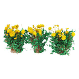 Maxbell 6x Miniature Flower DIY Model Building Scenery Artificial Flowers
