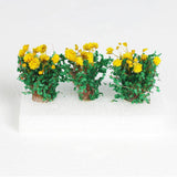 Maxbell 6x Miniature Flower DIY Model Building Scenery Artificial Flowers
