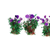 Maxbell 6x Miniature Flower DIY Model Building Scenery Artificial Flowers