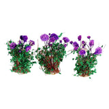 Maxbell 6x Miniature Flower DIY Model Building Scenery Artificial Flowers