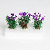 Maxbell 6x Miniature Flower DIY Model Building Scenery Artificial Flowers