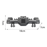 Maxbell 2Pcs RC Axle Housing for 1/8 Losi LMT  Buggy Monster Trucks DIY Accs