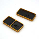 Maxbell Screw Tray with Magnetic Pad Small Screw Plate Repair Tools for RC Car 1 Grid