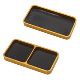 Maxbell Screw Tray with Magnetic Pad Small Screw Plate Repair Tools for RC Car 1 Grid