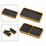 Maxbell Screw Tray with Magnetic Pad Small Screw Plate Repair Tools for RC Car 1 Grid