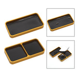 Maxbell Screw Tray with Magnetic Pad Small Screw Plate Repair Tools for RC Car 1 Grid