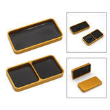 Maxbell Screw Tray with Magnetic Pad Small Screw Plate Repair Tools for RC Car 1 Grid