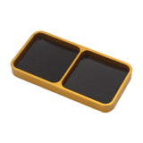 Maxbell Screw Tray with Magnetic Pad Small Screw Plate Repair Tools for RC Car 2 Grids