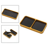 Maxbell Screw Tray with Magnetic Pad Small Screw Plate Repair Tools for RC Car 2 Grids