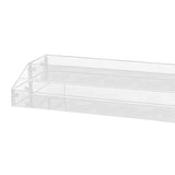 Maxbell Tiered Acrylic Stands Clear Display Shelf for Cosmetic Cupcakes Model Car Two-tiers
