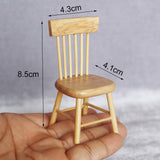 Maxbell 1/12 Dollhouse Dining Furniture Simulation Model Accessories