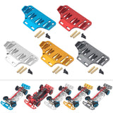 Maxbell 2pcs Metal Rear Spoiler Rear Bumper Replacements for Wltoys K969 284131 P939