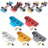 Maxbell 2pcs Metal Rear Spoiler Rear Bumper Replacements for Wltoys K969 284131 P939