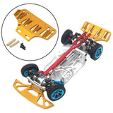 Maxbell 2pcs Metal Rear Spoiler Rear Bumper Replacements for Wltoys K969 284131 P939