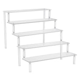 Maxbell 2xAcrylic Rack Perfume Makeup Organizer Risers Shelves Showcase 5 Ladder