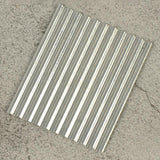 Maxbell 16Pcs Steel Shed Corrugated Tile Miniature Sand Table Material Layouts