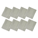 Maxbell 16Pcs Steel Shed Corrugated Tile Miniature Sand Table Material Layouts