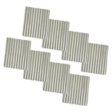 Maxbell 16Pcs Steel Shed Corrugated Tile Miniature Sand Table Material Layouts