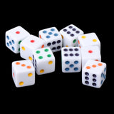Maxbell 3x10Pcs Acrylic Dices Dice Game Spot Dice for Bar Party Game