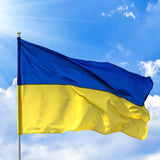 Maxbell 2x Ukraine Flag Decorative Banner for National Day Yard Decoration