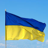 Maxbell 2x Ukraine Flag Decorative Banner for National Day Yard Decoration