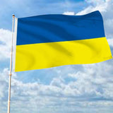 Maxbell 2x Ukraine Flag Decorative Banner for National Day Yard Decoration