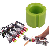 Maxbell 2xRC Engine Starter Silicone Head Replacements Parts for Mayatech RC Model S