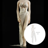 Maxbell Action Figure Clothes Female Figure Doll Clothes for 12in Female Soliders
