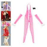 Maxbell 1:6 Scale Solider Clothes Solider Bodysuit for 12in Action Figure  Pink