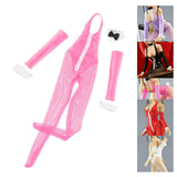Maxbell 1:6 Scale Solider Clothes Solider Bodysuit for 12in Action Figure  Pink