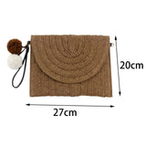 Maxbell 2xSummer Women Straw Bag Handbag Ladies Casual Bags Gifts