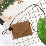 Maxbell 3xSummer Women Straw Bag Handbag Ladies Casual Bags Gifts